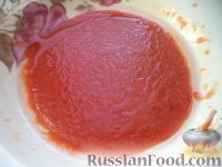 Жареная скумбрия в томатном кляре