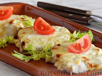 Треска, запечённая под сыром
