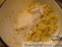 Зразы картофельные с семгой