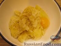 Зразы картофельные с семгой