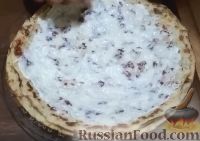 Рыбные блины с красной икрой
