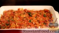 Рыба с помидорами, в духовке