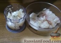 Рыбные блины с красной икрой