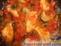 Гоферия пиака - тушеная рыба (греческая кухня)