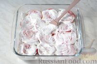 Минтай, запечённый с помидорами и сыром