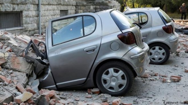 В Албании произошло землетрясение магнитудой 5,6, пострадали 68 человек