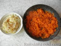 Рисовая запеканка с рыбой и овощами